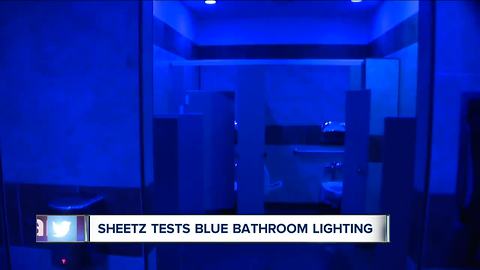 Gas station chain Sheetz installs anti-heroin lighting in bathrooms but addicts say it won't work