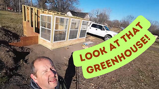 Greenhouse Build Part 8