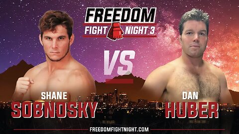 Shane Sobnosky vs Dan Huber - Freedom Fight Night 3 (Full Fight)