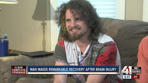 Man makes remarkable recovery after brain injury