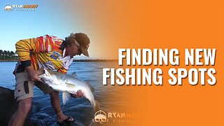 Find new fishing spots by doing reconnaissance at low tide