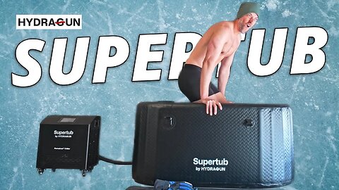 Hydragun Supertub Review / Cold Plunge & Hot Tub all-in-one!