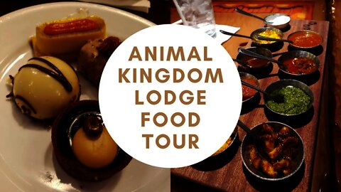 Animal Kingdom Lodge Food Tour | Boma's, Sanaa, The Mara, Jiko