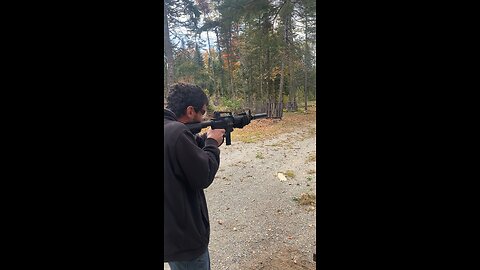 Suppressed Colt AR9