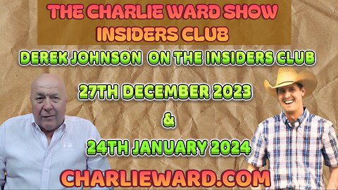 JOIN DEREK JOHNSON ON THE INSIDERS CLUB WITH CHARLIE WARD