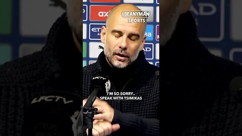 'You think it was a lack of respect?!' | Pep Guardiola on his celebration in Tsimikas' face