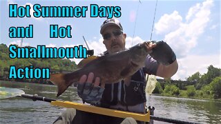 Hot Summer Days and Hot Smallmouth Action