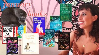 waxy ghosts, zen fables, romantasy romp & more | january reading vlog