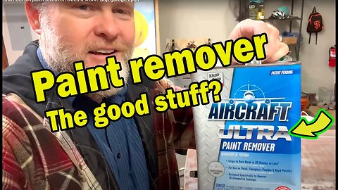 Surprise results! Aircraft ULTRA paint remover: Does it work? bdp garage ep31