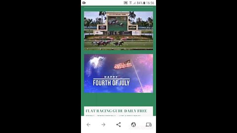 Fourth of July Horseracing tips