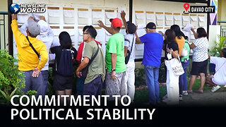 People flock to respective polling precincts to vote early in Davao City