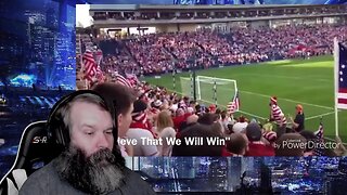 American Reacts to American vs English Football Chants (Funny/ Cringe)