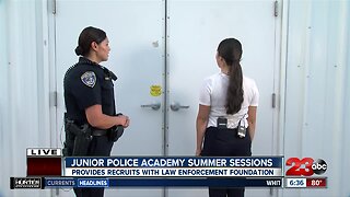 Junior Police Academy training