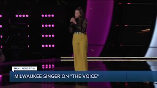 Milwaukee resident Anna Grace appears on 'The Voice' Monday night