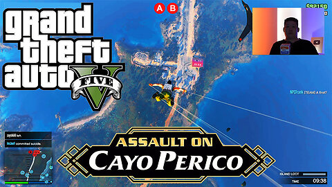 GTA 5 Assault On Cayo Perico Game Play - Attacking Team