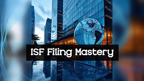 How does ISF filing contribute to customs compliance enforcement?