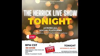 The Herrick Live Show TONIGHT!