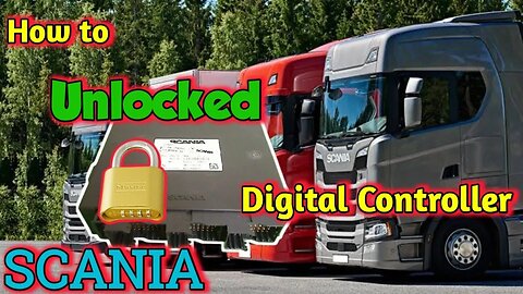 How to unlocked and locked Coordinator controller scania