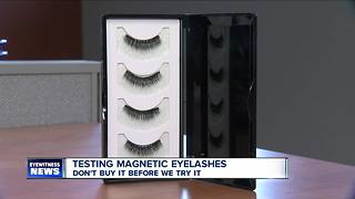 Don't Buy It Before We Try It: Magnetic Eyelashes