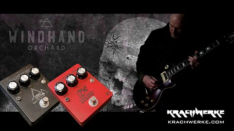 DOOM tones with Torc Mòr Distortion pedal - Windhand Orchard cover