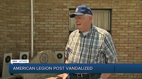 American Legion Post Vandalized