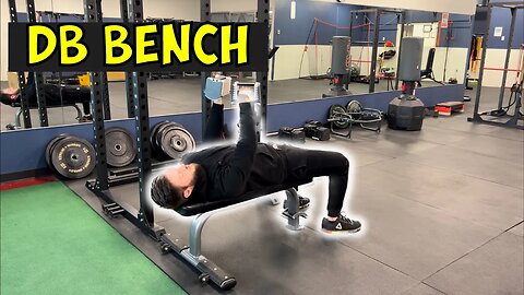How to do Dumbbell Bench Press Exercise | 2 Minute Tutorial