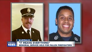 Fallen Buffalo Firefighters remembered 10 years later with memorial service