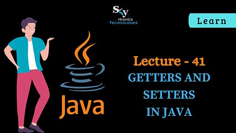 #41 Getter and Setter in JAVA | Syhighes | Lecture 41