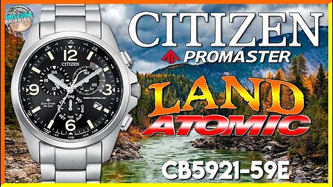 Land Cruiser! | Citizen Promaster Land Atomic 200m Solar Quartz CB5921-59E Unbox & Review