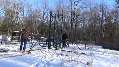 Building A Rugged Wind Turbine Tower With Free Materials