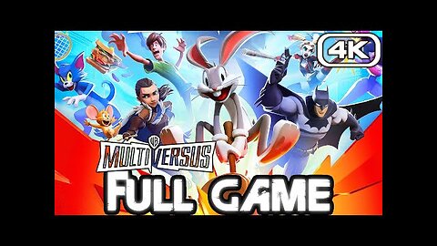 MULTIVERSUS Gameplay Walkthrough FULL GAME (4K 60FPS) No Commentary