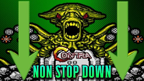 Contra gameplay Non stop Down challenge #3