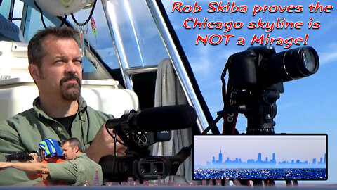 Rob Skiba proves the Chicago skyline (as seen from the other side) is NOT a mirage