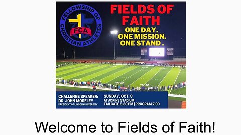 FCA Fields of Faith 2023 - Complete Event