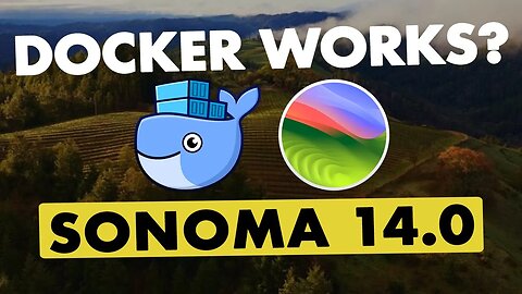 🐳 DOCKER FUNCIONA (WORKS) MacOS SONOMA 👉 PROGRAMANDO NO HACKINTOSH, Macbook, IMac, MacPro 🧐