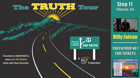 Billy Falcon, Truth Tour 1, Elberton GA, 7-11-22