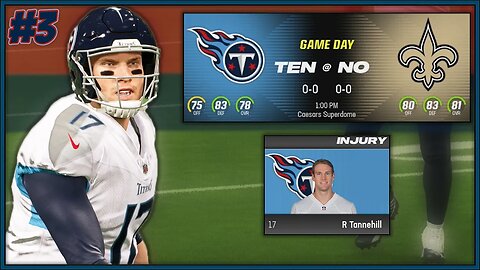 Major Injury In The Season Opener? | Madden 24 Titans Franchise Ep. 3