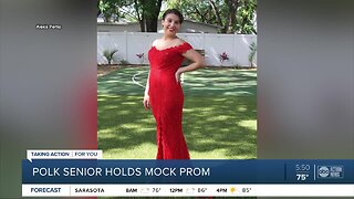 Plant High School senior finds a way to celebrate prom during COVID-19