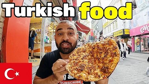 The Ultimate Turkish food tour (5 street food you MUST eat in Istanbul Turkiye)