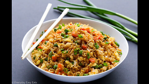 Fried Chinese Rice Food
