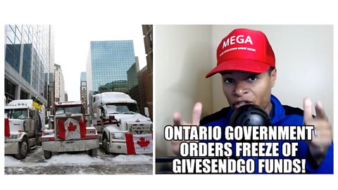 Ontario Gov Orders Freeze of GIVESENDGO Funds! CEO Responds - Freedom Convoy 2022