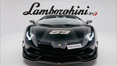 Lamborghini Aventador SVJ 63 Roadster 1 of 63 in Details | 4k Quality