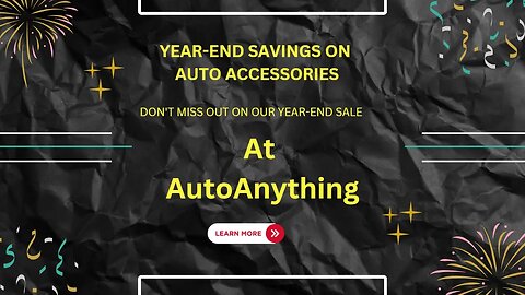 Year End Savings on AutoAnything Accessories - #shorts