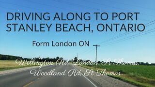 Driving Along - To Port Stanley Beach ⛱