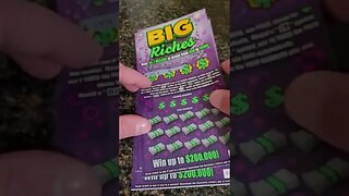 I WON BIG on these Lottery Tickets Big Riches!