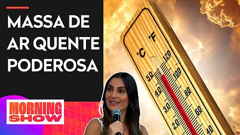 Nova onda de calor: temperatura deve passar dos 40ºC