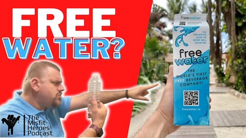 This CEO is giving away free water and wants to give you groceries free too!
