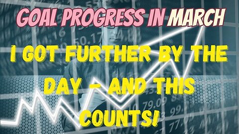 Goal progress in March | Goals of 2023 and Feedback | My online business + book writing