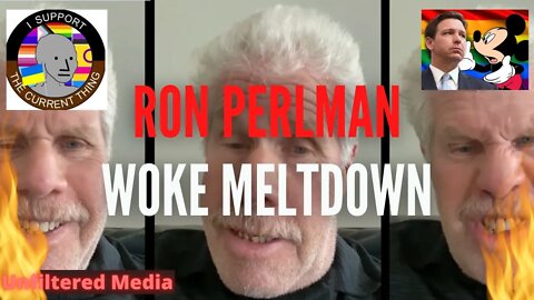 Ron Perlman Twitter Rant MELTDOWN over Florida Parental Rights Bill.
