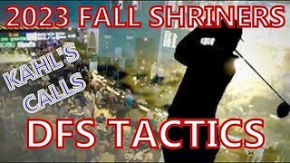 2023 FedEx Fall Shriners DFS Tactics